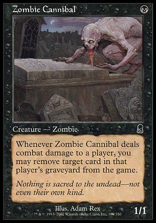 Zombie Cannibal (Odyssey) Trading Card