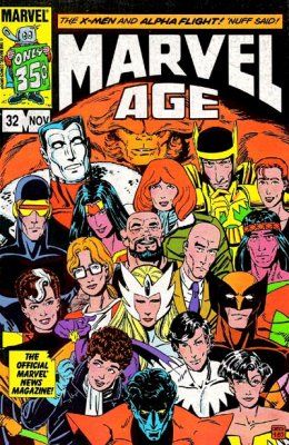 Marvel Age #32 Comic