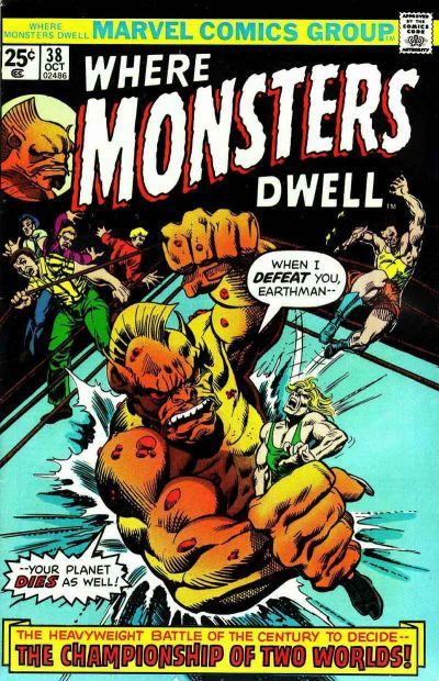 Where Monsters Dwell #38 Comic