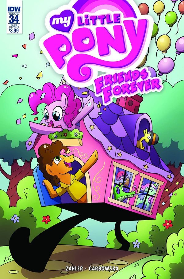 My Little Pony Friends Forever #34 (Subscription Variant)