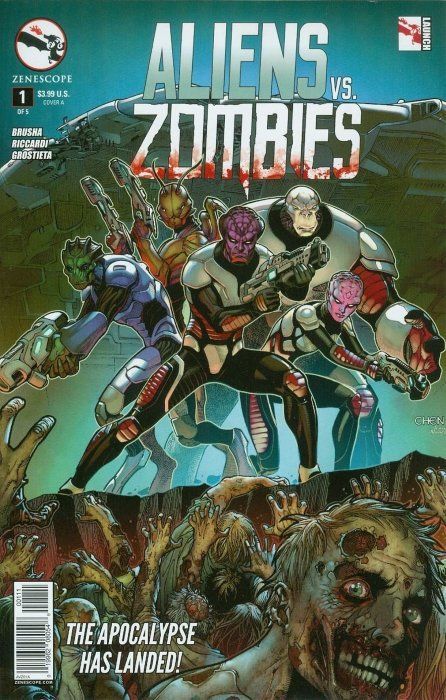 Aliens Vs Zombies #1 Comic
