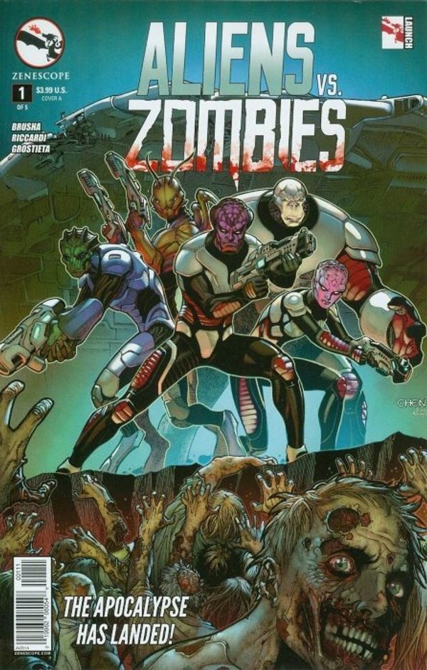 Aliens Vs Zombies #1