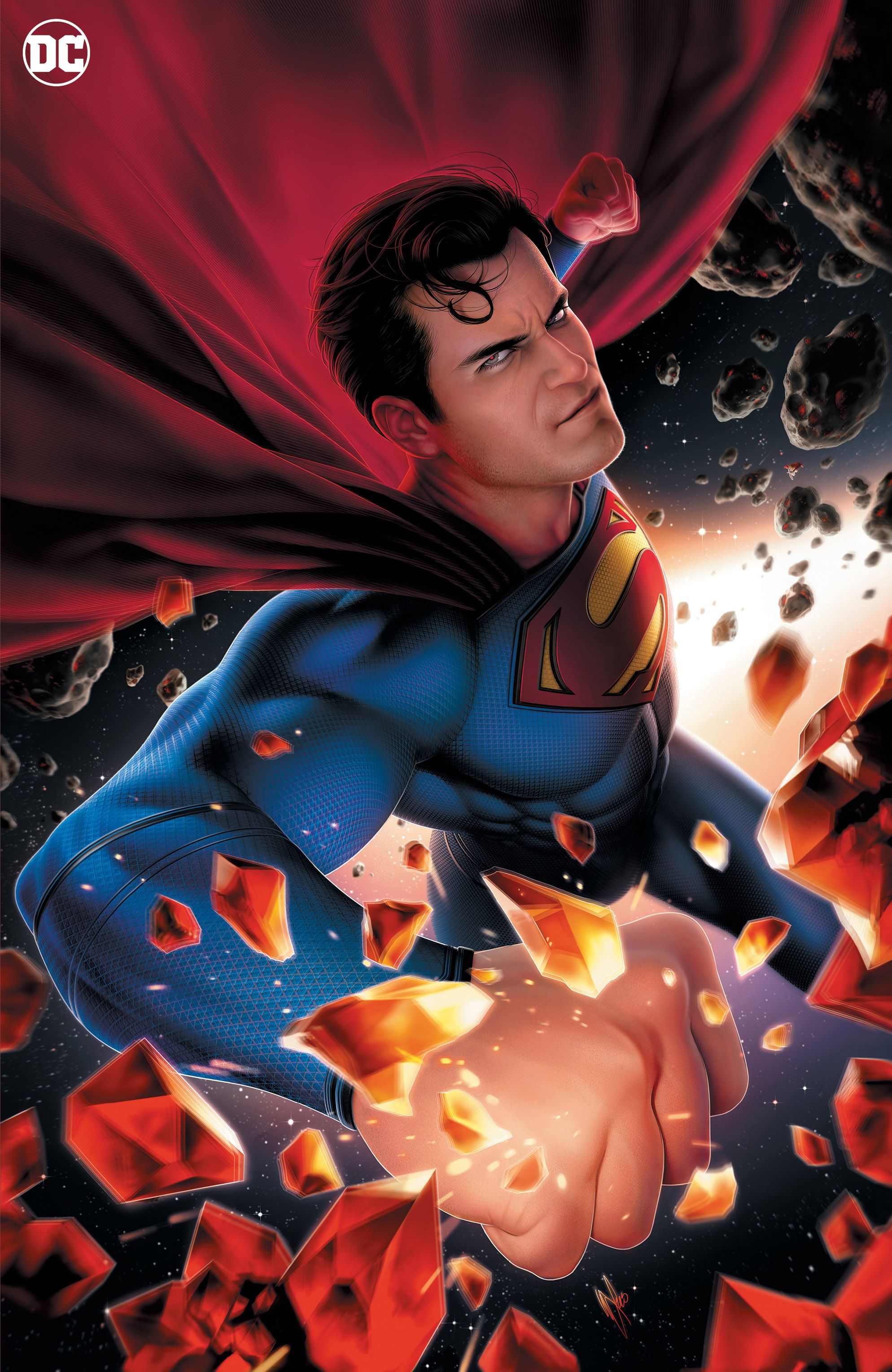 Superman #11 (Cvr C Warren Louw Card Stock Variant) Comic