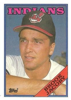 Brook Jacoby 1988 Topps #555 Sports Card