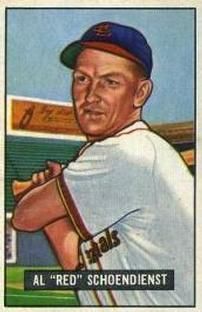 : 1957 Topps # 154 Red Schoendienst New York Giants