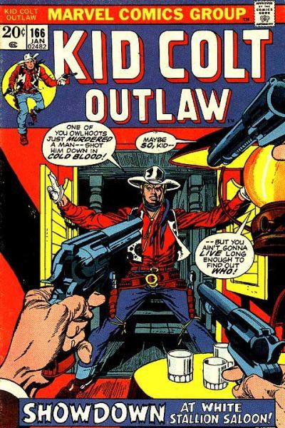 Kid Colt Outlaw #166 Comic