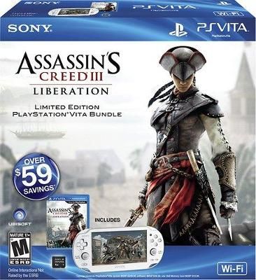 Sony PlayStation Vita Wi-Fi [Assassin's Creed III Liberation Bundle] Video Game