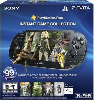 PlayStation Plus Instant Game Collection PlayStation Vita Bundle