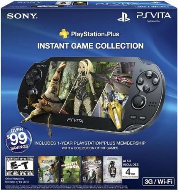 PlayStation Plus Instant Game Collection PlayStation Vita Bundle Value