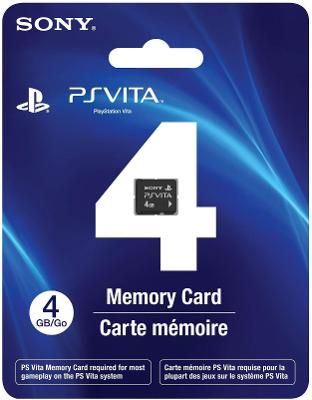 4GB PlayStation Vita Memory Card Video Game
