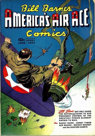 Bill Barnes, America's Air Ace Comics #3 Comic