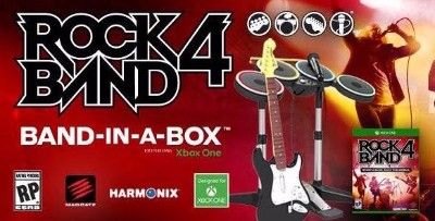 Rock Band 4 [Band-in-a-box Bundle] Video Game
