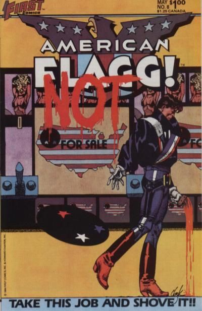 American Flagg #8 Comic