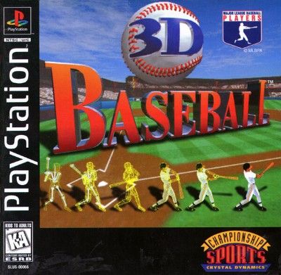 3D Baseball Video Game