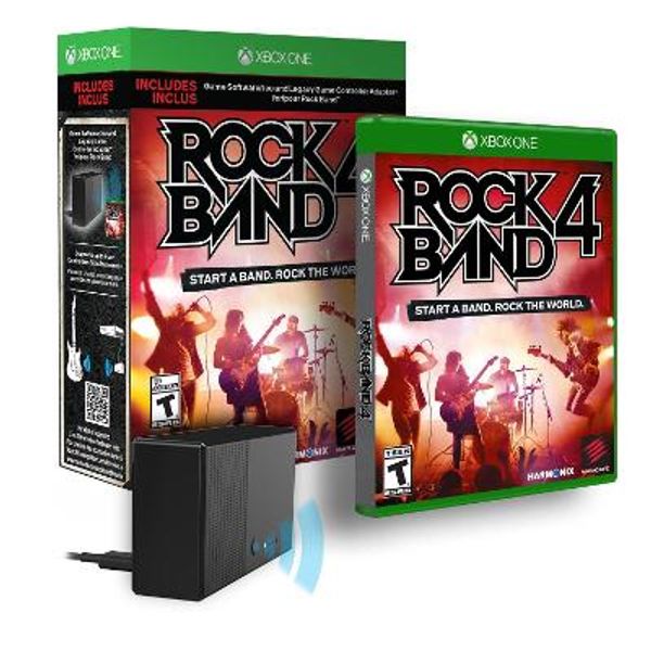 Rock Band 4 [w/Legacy Game Controller Adapter]