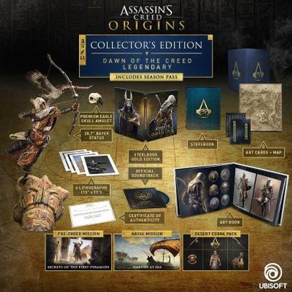 Assassin's Creed Origins [Dawn of the Creed Legendary Collector's Edition]