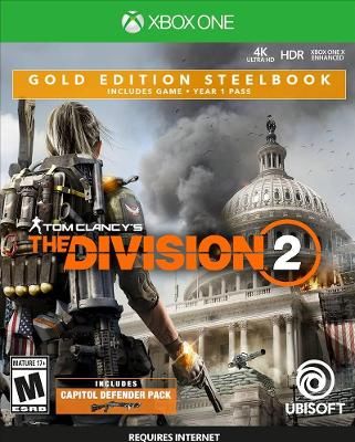 Tom Clancy's The Division 2 [Gold Edition Steelbook] Video Game