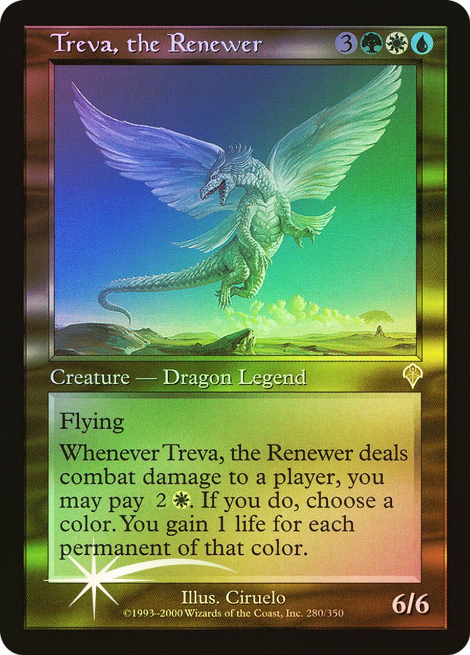 Treva, the Renewer (Invasion - Foil) Trading Card