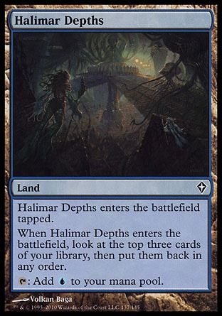 Halimar Depths (Worldwake) Trading Card