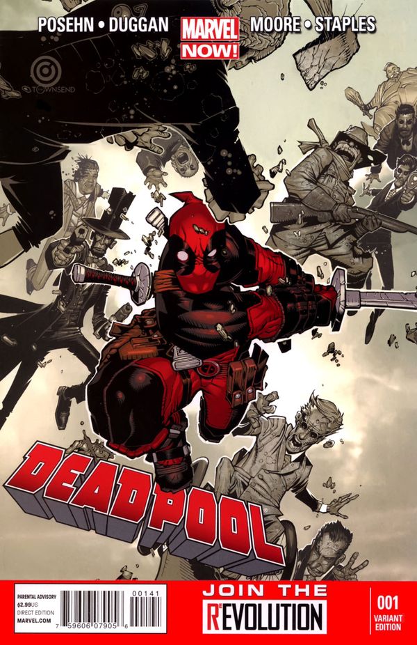 Deadpool #1 (Bachalo  Cover)
