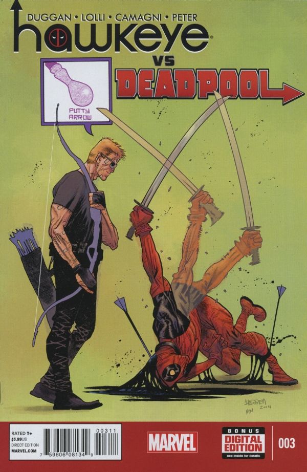 Hawkeye Vs Deadpool #3