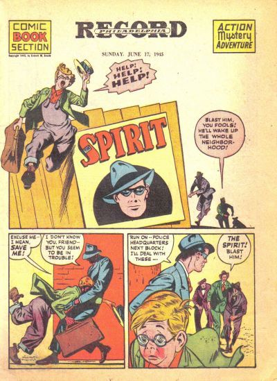 Spirit Section #6/17/1945 Comic