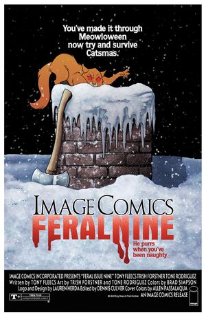 Feral #9 (Cvr B Tony Fleecs & Trish Forstner Homage Variant)