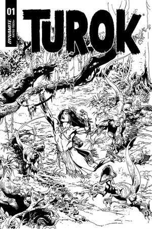Turok #1 (30 Copy Castro B&w Cover)