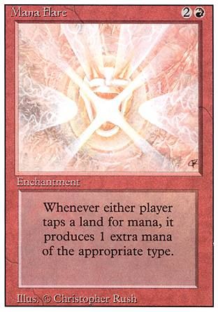 Mana Flare (Revised Edition) Trading Card