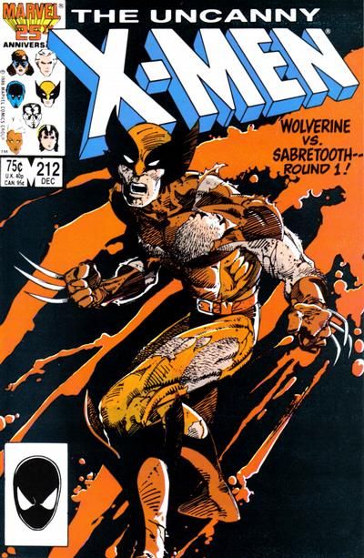 Uncanny X-Men #212 Comic