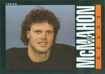 Jim McMahon 1985 Topps #31 Sports Card