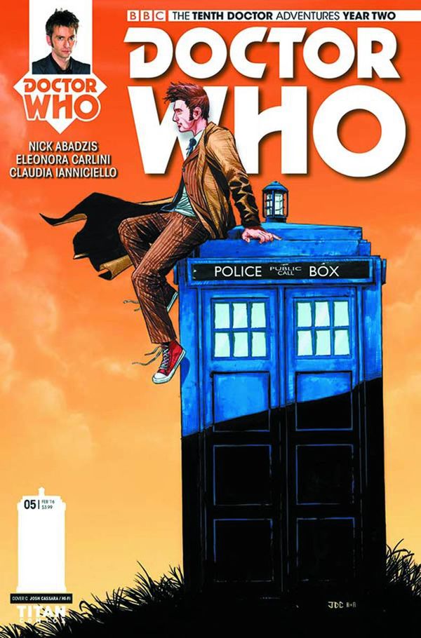Doctor Who: 10th Doctor - Year Two #5 (Cassara Variant)