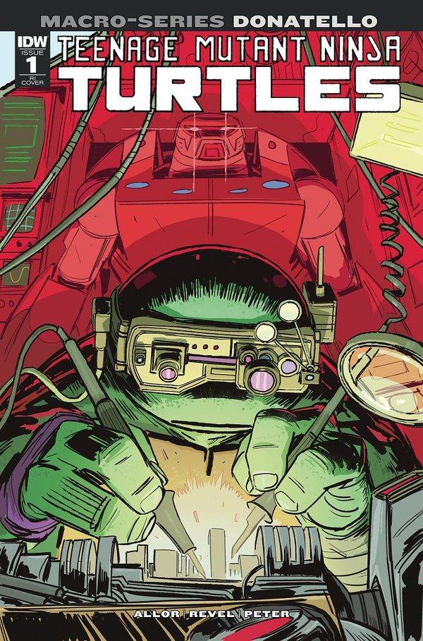 Teenage Mutant Ninja Turtles Macro-Series #1 (10 Copy Cover Revel)