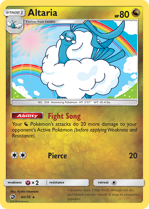 Altaria (40/70) - Dragon Majesty