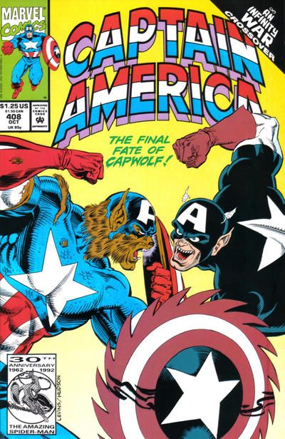 Captain America #408 Comic