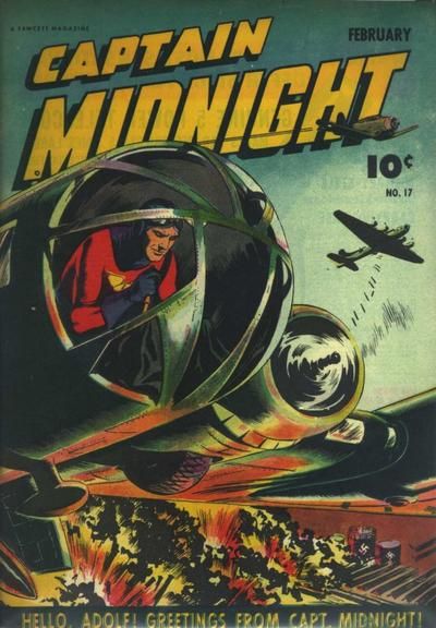 Captain Midnight #17 Comic