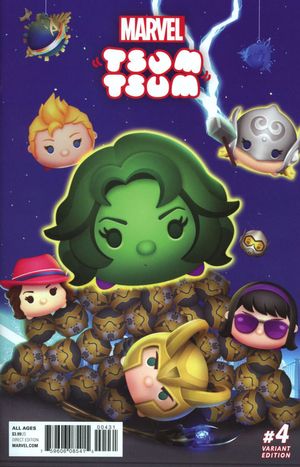 Marvel Tsum Tsum #4 (Classified Connecting D Variant)