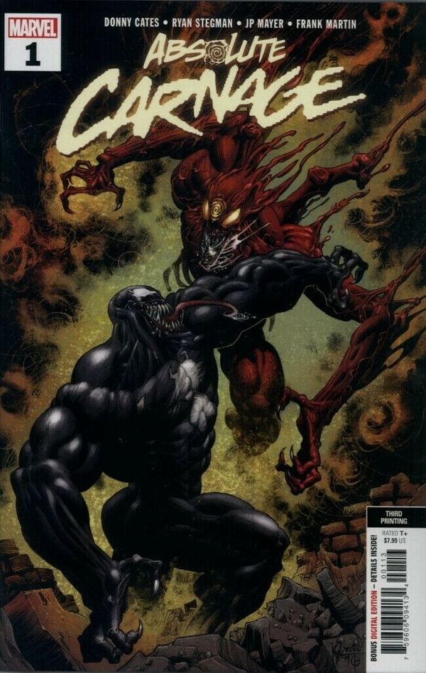 Absolute Carnage #1 (3rd Printing)