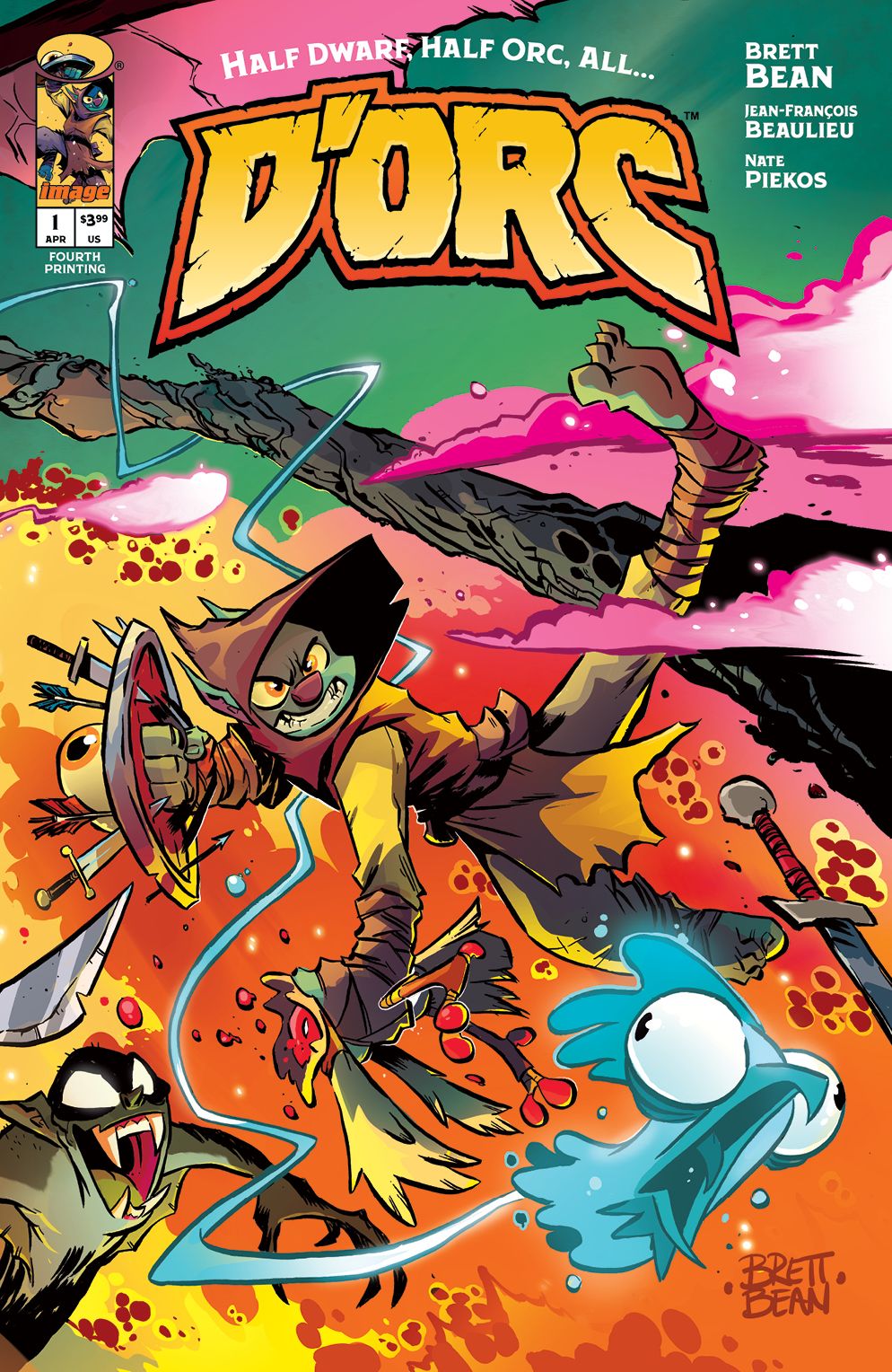 D'Orc #1 (4th Ptg Cvr A Brett Bean) Comic
