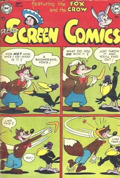 Real Screen Comics #54 Comic