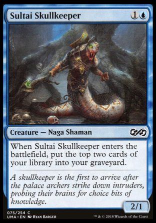 Sultai Skullkeeper (Ultimate Masters) Trading Card