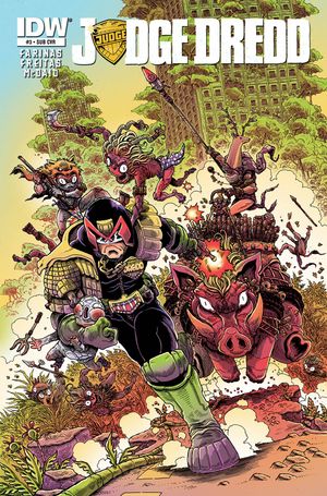 Judge Dredd (ongoing) #3 (Subscription Variant)