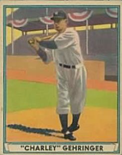 At Auction: 1933 Goudey #222 Charlie Gehringer.