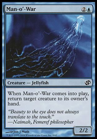 Man-o'-War (Jace vs. Chandra) Trading Card