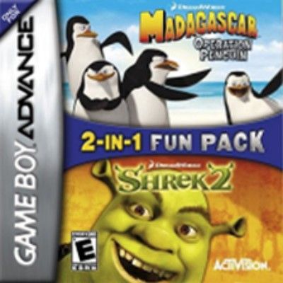 Madagascar: Operation Penguin & Shrek 2 Video Game