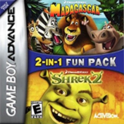 Madagascar & Shrek 2 Video Game