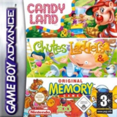 Candy Land & Chutes and Ladders & Memory Video Game