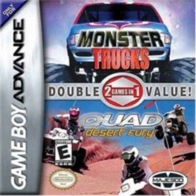 Monster Trucks & Quad Desert Fury Video Game