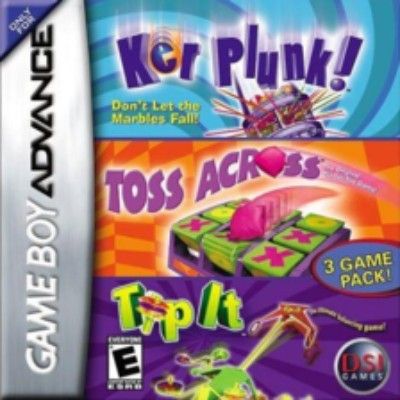 Ker Plunk! & Toss Across & Tip It Video Game
