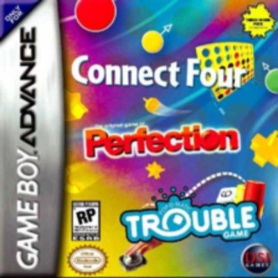 Connect Four & Perfection & Trouble Video Game